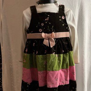 Girls Bonnie Baby 24M 2pc dress